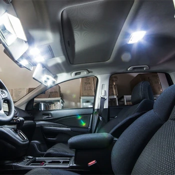 Automobilio LED Interjero Šviesos Lubų Lempučių Rinkinys, Skirtas 