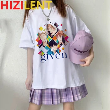 KADANGI anime moterų negabaritinių marškinėliai loli kawaii egirl marškinėliai yaoi indie estetinės Japonijos streetwear Manga pora drabužiai