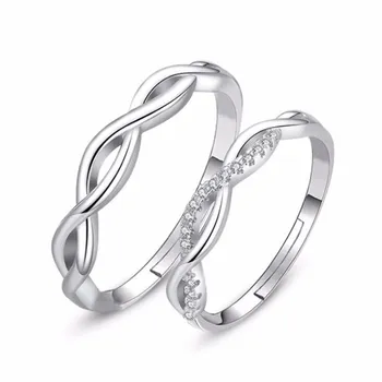 NEHZY 925 sterlingas sidabro naujų papuošalų mados moteris atidarymo žiedas jubiliejų, vestuvių, jubiliejų, vestuvių, sužadėtuvių pora žiedas