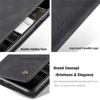 Case For Samsung Galaxy Note 20 Ultra Galinį Dangtelį Magnetinio Odinis Dėklas Funda Samsung 