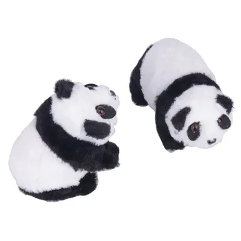 Mielas Elektroninių Pėsčiomis Panda Pliušinis Žaislas Muzikinė Kūdikiams, Vaikams, Dovanos Kawaii Gyvūnų Įdaryti Apdailos Pliušinis Lėlės Gimtadienio Dovanos 2020 M.