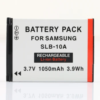 LANFULANG SLB-10A SLB10A Baterija ir Kroviklis Samsung L 210 L310W M100 M110 M310W P1000 P800 PL50 PL51 PL55 PL60 PL65 PL70