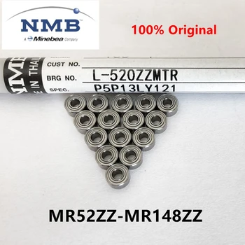 50pcs NMB Minebea ABEC-5 guoliu MR52/62/63/72/74/83/84/85/95/104/105/115/106/126/117/137/128/148 ZZ miniatiūriniai rutuliniai guoliai