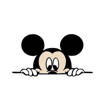 Dawasaru Juokingas ir Mielas Animacinių filmų Personažus, Lipdukai Mickey Automobilių Lipdukai Išgalvotas Stiliaus Lipdukas,14cm*8cm