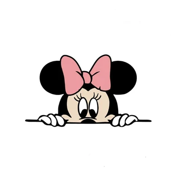 Dawasaru Juokingas ir Mielas Animacinių filmų Personažus, Lipdukai Mickey Automobilių Lipdukai Išgalvotas Stiliaus Lipdukas,14cm*8cm