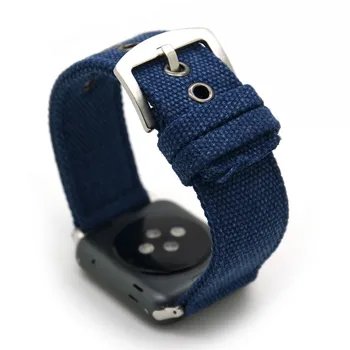 Drobė Diržu, Apple Watch SE Band Serijos 6 5 4 3 Apyrankę 40mm 44mm 38mm 42mm Watchband už iWatch Riešo Diržas