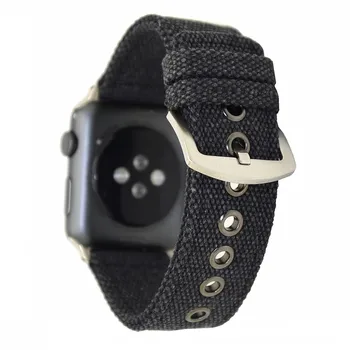 Drobė Diržu, Apple Watch SE Band Serijos 6 5 4 3 Apyrankę 40mm 44mm 38mm 42mm Watchband už iWatch Riešo Diržas