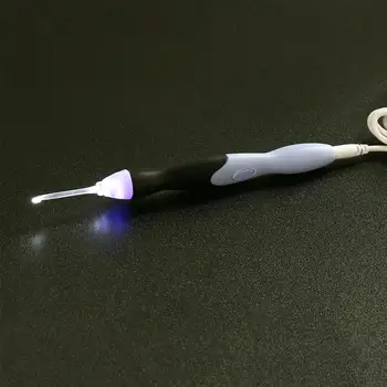 9 1 įsižiebti puošybinės Mezgimo Virbalai USB Įkraunamas LED Mezgimo Įrankiai 