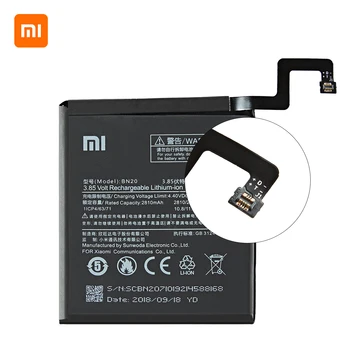 Xiao mi Originalus BN20 2860mAh Baterija Xiaomi Mi 5C M5C Mi5C BN20 Aukštos Kokybės Telefoną Pakeisti Baterijas +Įrankiai