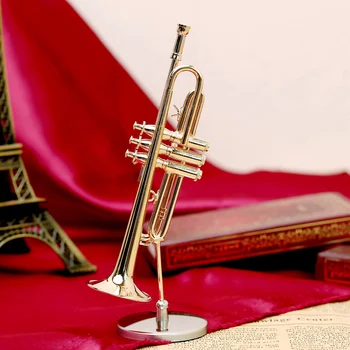 Bauda Meistriškumo Saksofonas Modelis Vario Miniatiūriniai Saksofonas Su Stovu Ir Laikymo Dėžutė Mini Muzikos Instrumentas