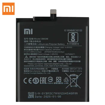 Originalus Xiaomi BM3M Bateriją Už Xiaomi Mi 9 SE Mi9 SE 2970mAh Didelės Talpos Telefono Bateriją Nemokamai Įrankiai