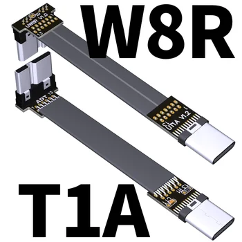 USB 3.0 vyrų ir moterų OTG specialios pratęsimo kabelio Tipas-C micro-B sulenkite 90 laipsnių ADTLINK gamyklos tiesioginio pardavimo suvirinimo ID