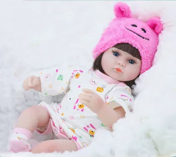2020 Naujas Reborn Baby Doll 42CM Berniukas Atgimsta Lėlės, Žaislai Mergaitėms, Kartu Tikroviška Lėlė Kūdikis Akis Bebe Atgimsta Gimtadienio dovana