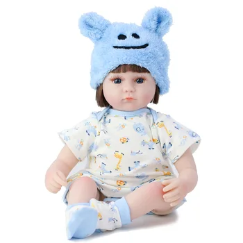 2020 Naujas Reborn Baby Doll 42CM Berniukas Atgimsta Lėlės, Žaislai Mergaitėms, Kartu Tikroviška Lėlė Kūdikis Akis Bebe Atgimsta Gimtadienio dovana
