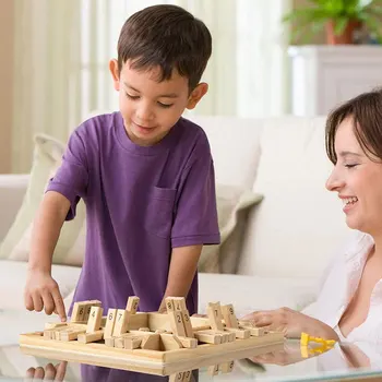 2020 m. Medinis stalo Žaidimas Klasikinis Šeimos Matematikos Žaidimas Vaikams, Šeimai Šalis Dovana Patvarus