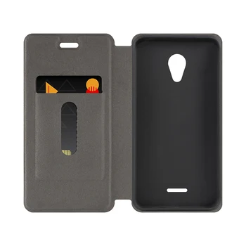 Verslo Drobės Atveju Meizu C9 Flip Case Cover Odinis Minkštas Silikoninis Atramą Knygos Viršelio Meizu C9 Pro Telefono Dėklas