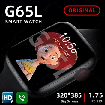 Originalus G65L Smart Watch Vyrų Fitneso apyrankę Kraujo Spaudimą 