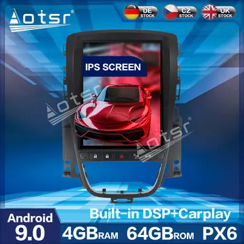 Aotsr Vertikalus ekranas Tesla Stiliaus PX6 Android 9.0 Automobilio Radijo Žaisti OPEL, Vauxhall Holden Astra J 2010-2013 Automobilių GPS Navigacijos