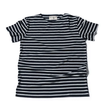 Bronson Bretonų Juostelės T-Shirts Retro Trumpas Rankovės Prancūzijos Jūrų Jūreiviai Marškinėliai