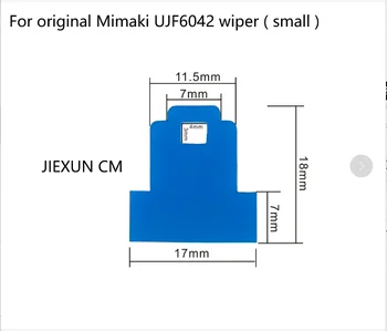 1PCS Mimaki UJF-6042 valytuvo grandiklis, Mimaki UCJV-300 UJF6042 UV spausdintuvas Ricoh Gen5 spausdinimo galvutė valytuvų komplektas