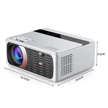 UNIC CP600/C600 55W Remti 1080P Full HD Projektorius 4K 8000 Liumenų Kino Proyector Beamer, skirta 