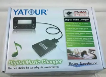 Yatour Skaitmeninės Muzikos Automobilio Audio USB MP3 Adapteris AUX 
