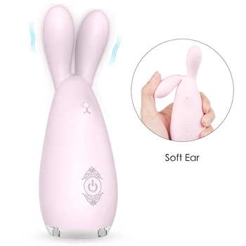 Naujas 9 Greičių Rabbit Vibratorius, USB Įkrauti LED Šviesos Parodė, Vibratorius, Skirtas Moterims, Daul Motorinių Klitorio Įmova Gnybtus Sekso Žaislai.