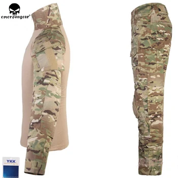 G3 Stilių Kovos Kostiumas Moteris, Medžioklės Drabužių Multicam Kamufliažas Emerson Tactical Kelnes Combat uniform EM6966 Medžioklės Šalis