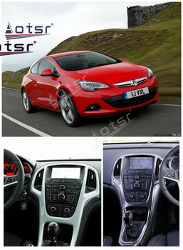 Android 10.0 Automobilių GPS Navigacijos, Grotuvo Opel Astra J 2010-2013 Auto Stereo Multimedia player Galvos Vienetas nemokamai Pastatytas Carplay