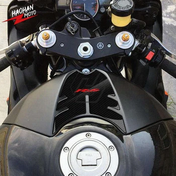 Už Yamaha YZF-R6 R6 2008-2016 3D Motociklo Priekiniai Dujų Degalų Bako Dangtelio Raštas Tank Pad