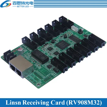 Linsn RV908(RV908M32) LED Ekranas valdymo sistema, Gaunanti Kortelės Palaikymas Statinis, 1/2, 1/4, 1/8, 1/16, 1/32 Scan, Dirbti su TS802D