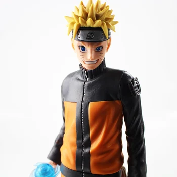 25-28cm Anime Naruto Duomenys Grandista Shinobi Santykių Naruto Sasuke Kakashi Sakura PVC Veiksmų Skaičius, Kolekcines, Modelį, Žaislai