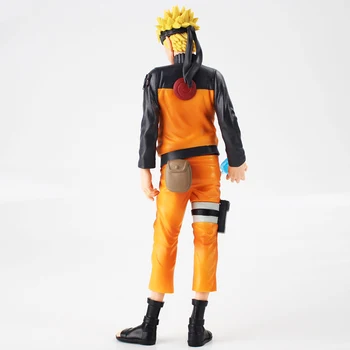 25-28cm Anime Naruto Duomenys Grandista Shinobi Santykių Naruto Sasuke Kakashi Sakura PVC Veiksmų Skaičius, Kolekcines, Modelį, Žaislai