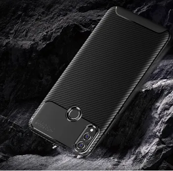 Dėklai Huawei Honor 8X / Garbės 8X Max Padengti Pluošto Ultra Plonas Silikono Soft Telefonas Coque 