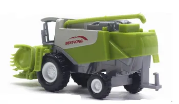 Aukštos modeliavimo 1:50 lydinio ūkininkas automobilio modelį,vaikai, naujo derliaus nuėmimo žaislas,ūkininko ūkis, derliaus nuėmimo,nemokamas pristatymas