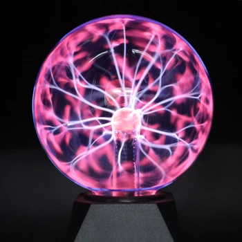 Magic Crystal Plazmos Kamuolys Jutiklinis led Lempos 3/4/5/6 colių Magija Stiklo Srityje Naujovė led Apšvietimas kamuolys led lemputė Plazmos Stalo Lempa