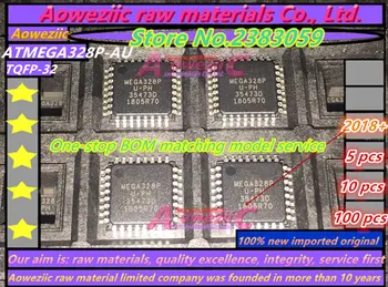 Aoweziic 2018+ naujas importuotų originalus ATMEGA328P-AS ATMEGA328P TQFP-32 8 bitų mikrovaldiklis 32K 