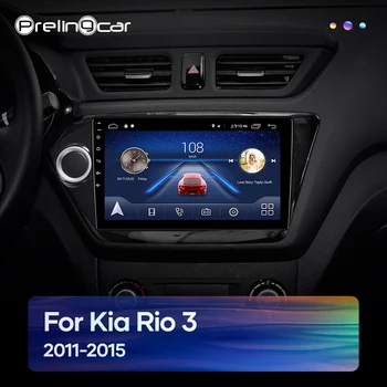 Prelingcar Android 10.0 NE DVD 2-Din Automobilio Radijo Multimedia Vaizdo Grotuvas, Navigacija, GPS KIA RIO 3 2011 2012 2013 DSP