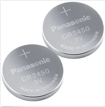 2VNT/DAUG Naujų Originalių Panasonic CR2450 CR 2450 3V Lithium Button Cell Baterijos Monetos Baterijas Laikrodžiai,laikrodžiai,klausos
