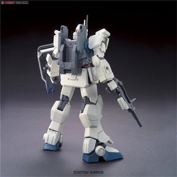 BANDAI GUNDAM 1/144 HGUC 155 EZ8 RX-79[G] EZ-8 Gundam Gundam modelį, vaikai surinkti Robotas Anime veiksmų skaičius, žaislai