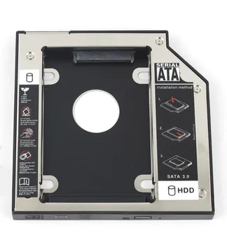 WZSM 12,7 mm SATA 2 HDD SSD Kietąjį Diską Caddy HP G42 G50 G60 G61 G70 G71 G72 425 620 625 630