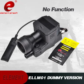 Elementas Airsoft Taktinis Žibintuvėlis Dunmmy eLLM01 Ne-funkcinis Modelis Airsoft Žibintuvėlis Medžioklės Šautuvu, Ginklas Šviesos EX214