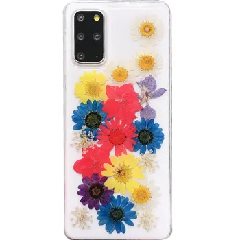 Nekilnojamojo džiovintų gėlių aišku, telefono dėklas, skirtas Samsung galaxy s10 plius s8 s9 Pastaba 10 20 pastaba s20 ultra silikono padengti skaidriu funda