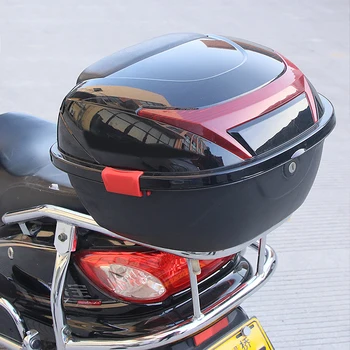 Motociklo Kelionių Uodega Lauke Motoroleris Kamieno Bagažo Viršuje Užrakinti Saugojimo Vežėjas Atveju su Minkšta atlošo ir Greito Atlaisvinimo Sistema