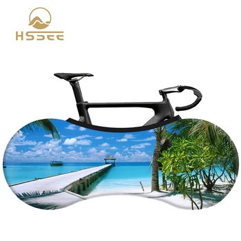 HSSEE paplūdimio serijos dviračių dulkių dangtelį, elastingas audinys kelių patalpų nuoma, dviračių dulkių dangtelį 26