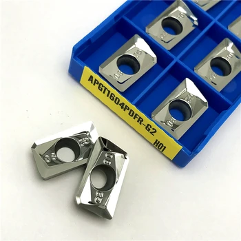 APGT1604 PDFR G2 H01milling įterpti Aliuminio Lydinio Tekinimo Įrankių Pjovimo įrankis CNC metalo Tekinimo Įrankiai APKT 1604 tekinimo įterpti
