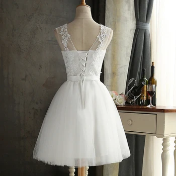 2020 metų Vasaros Baigimo Suknelė Nėrinių Suknelė Moterims Bowknot Akių Bridesmaid Suknelę, s Suknelė Plonas Šalis Suknelės Vestidos 4 Spalvos