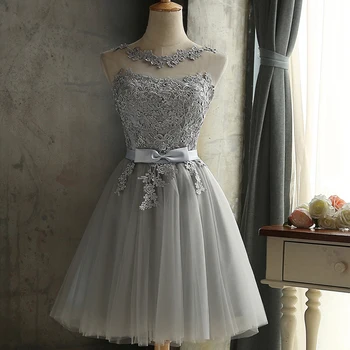 2020 metų Vasaros Baigimo Suknelė Nėrinių Suknelė Moterims Bowknot Akių Bridesmaid Suknelę, s Suknelė Plonas Šalis Suknelės Vestidos 4 Spalvos