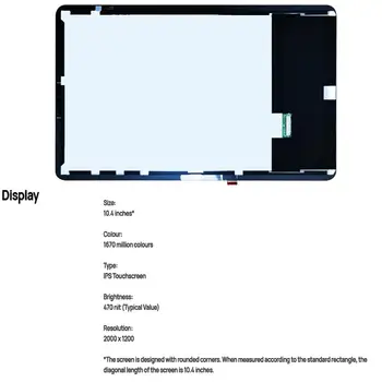 Naujas LCD 10.4