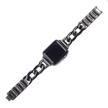 Nerūdijančio plieno dirželis Apple watch band 44mm 40mm iWatch 38mm 42mm smart watchband metalo apyrankė applewatch serie 5 4 3 6 SE